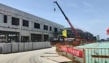 总投资约10亿元的天津市重点项目在泰达封顶