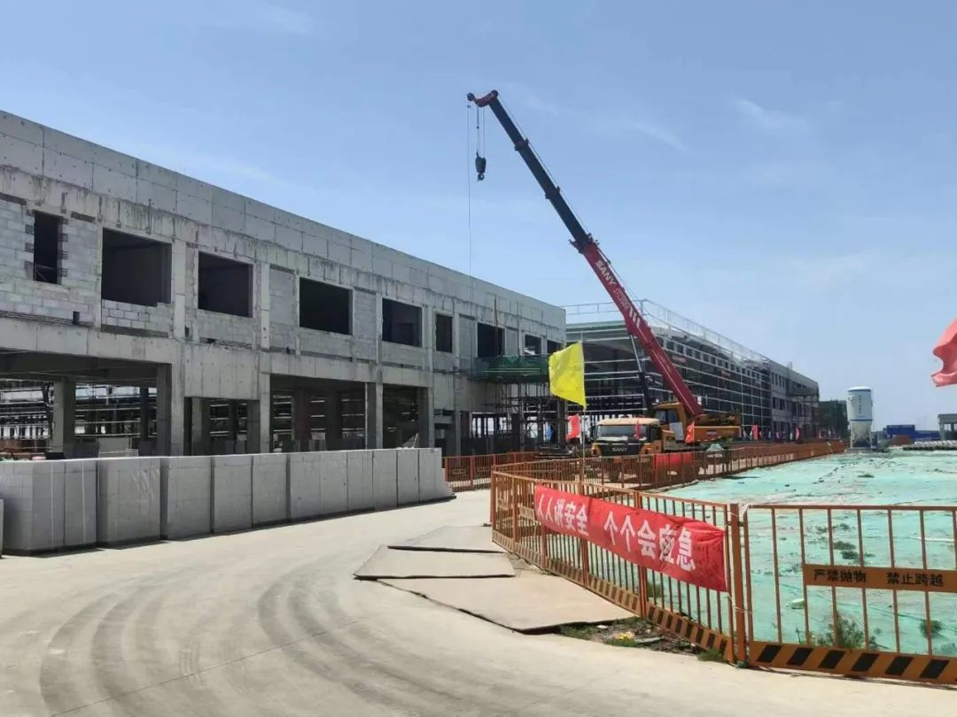 总投资约10亿元的天津市重点项目在泰达封顶