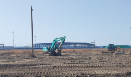 天津新港北集装箱中心站第二线束工程全面开工建设